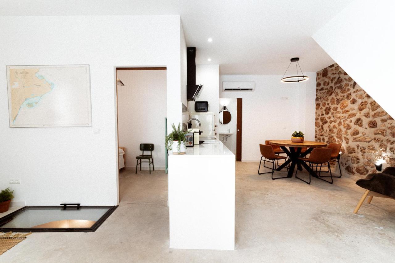 Apt. Con Piscina Interior En La Playa Alguer L'Ametlla de Mar Dış mekan fotoğraf