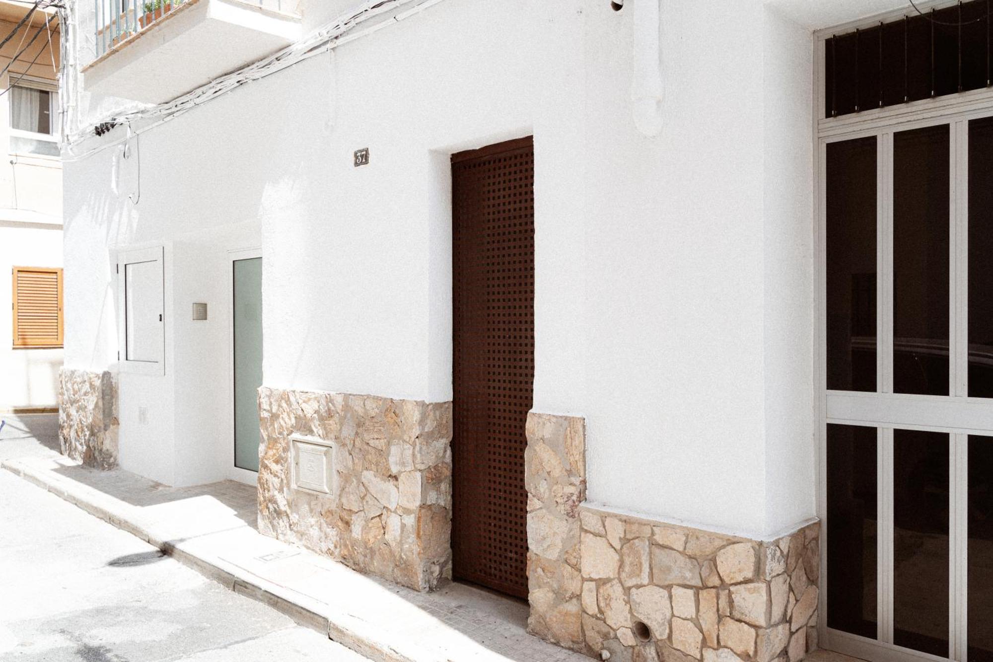 Apt. Con Piscina Interior En La Playa Alguer L'Ametlla de Mar Dış mekan fotoğraf