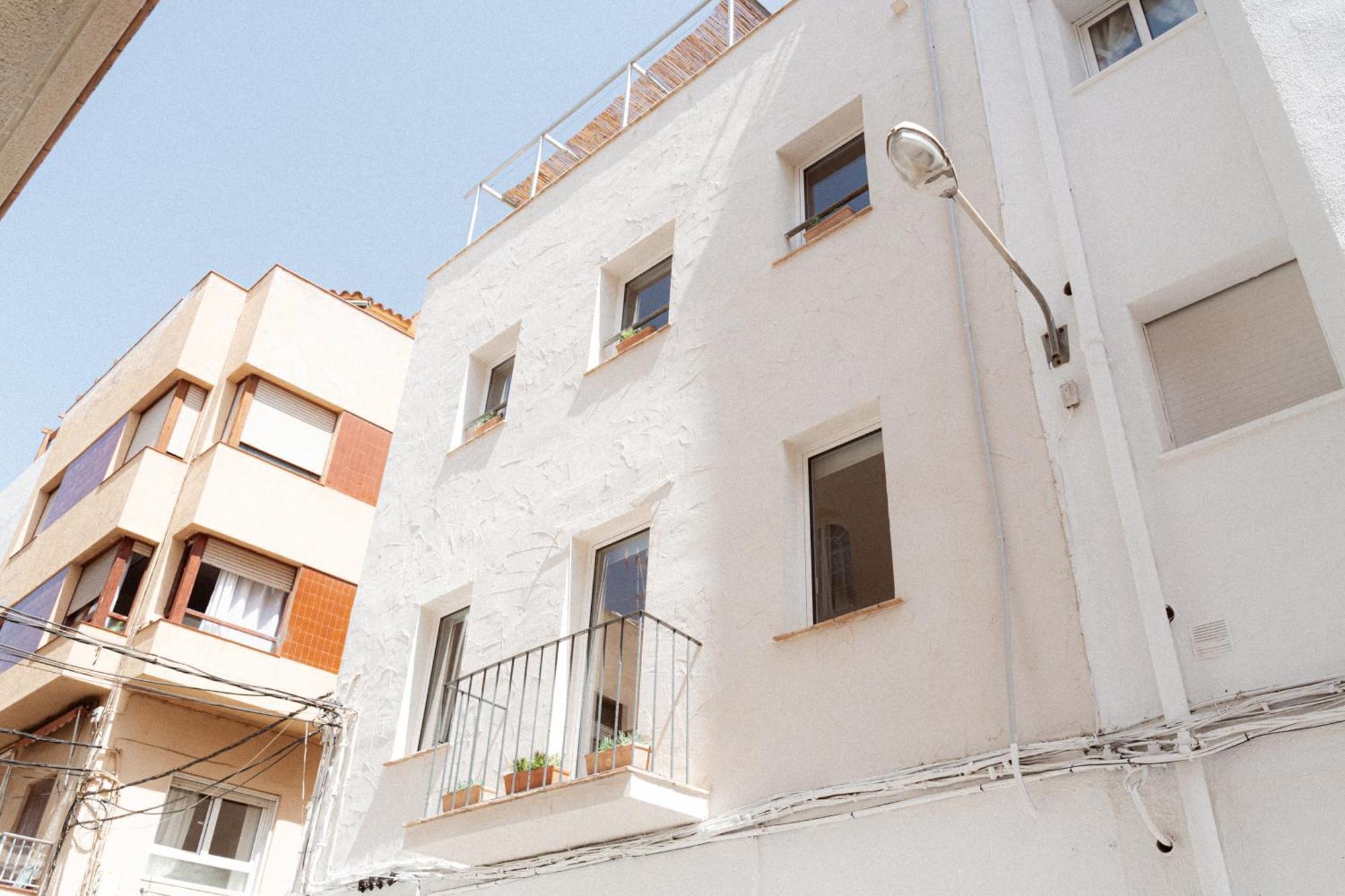 Apt. Con Piscina Interior En La Playa Alguer L'Ametlla de Mar Dış mekan fotoğraf